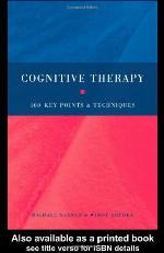 Cognitive Therapy