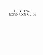 The OpenGL extensions guide