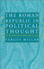 The Roman Republic in Political Thought
