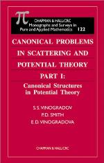 Canonical Problems in Scattering and Potential Theory Part 1