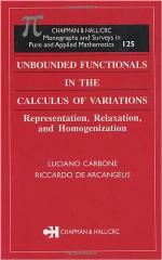 Unbounded Functionals in the Calculus of Variations