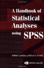 A Handbook of Statistical Analyses Using SPSS
