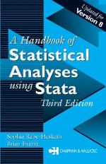 Handbook of Statistical Analyses Using Stata