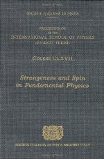 Strangeness and Spin in Fundamental Physics/Stranezza E Spin in fisica Fondamentale