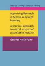 Appraising Research in Second Language Learning