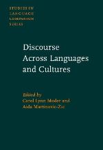 Discourse Across Languages and Cultures