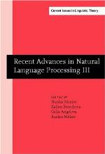 Recent Advances in Natural Language Processing III
