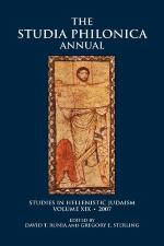 The Studia Philonica Annual, XIX, 2007