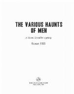 The Various Haunts of Men