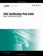 SAS Certification Prep Guide