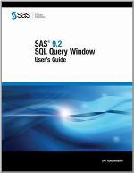 SAS 9.2 SQL Query Window User's Guide