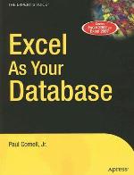 Excel As Your Database