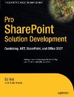 Pro SharePoint Solution Development
