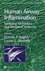 Human Airway Inflammation : Sampling Techniques and Analytical Protocols.