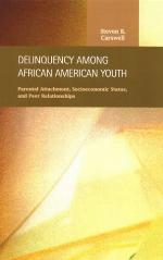 Delinquency among African American youth : parental attachment, socioeconomic status, and peer relationships