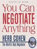 You Can Negotiate Anything