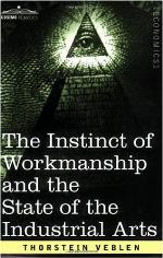 The Instinct of Workmanship and the State of the Industrial Arts
