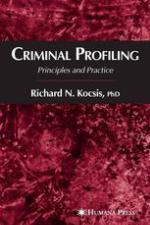 Principles And Practice Of Criminal Profiling