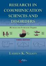 Research in Communication Sciences and Disorders