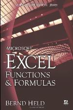 Microsoft Excel Functions &amp; Formulas