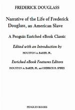 Narrative of the Life of Frederick Douglass, an American Slave