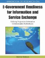 Handbook Of Research On E Government Readiness For Information And Service Exchange