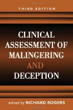 Clinical assessment of malingering and deception