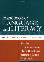 Handbook of language and literacy : development and disorders