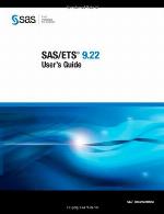 Sas / Ets 9.22 User's Guide