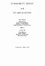 Summability Theory and its Applications