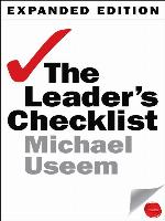 The Leader's Checklist, Expanded Edition