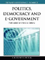 Politics, Democracy and E-Government