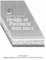 AASHTO guide for design of pavement structures.