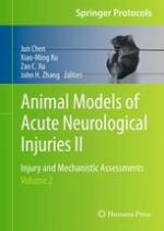 Animal models of acute neurological injuries : injury and mechanistic assessments