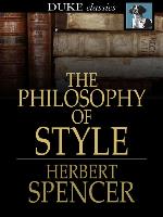 The Philosophy of Style