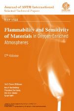 Flammability and sensitivity of materials in oxygen-enriched atmospheres. Volume 12