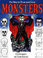 The Way to Draw and Color Monsters