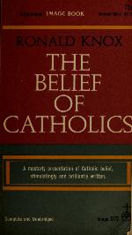 The Belief of Catholics