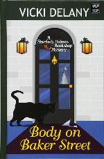 Body on Baker Street (A Sherlock Holmes Bookshop Mystery: Center Point Large Print)