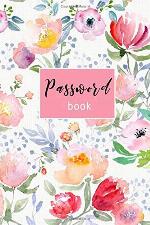 Password Book: Internet Password Organizer: 6&quot; x 9&quot; Small Password Journal and Alphabetical Tabs | Password Logbook | Logbook To Protect Usernames