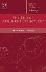 The End of Argument Structure