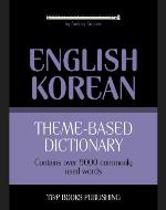 Theme-based dictionary British English-Korean