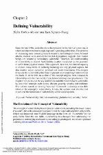 Vulnerability in a mobile world