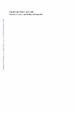 Carotenoid esters in foods : physical, chemical and biological properties