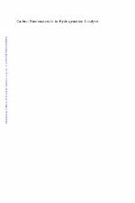 Carbon Nanomaterials in Hydrogenation Catalysis (ISSN)