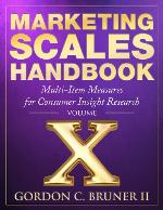 Marketing Scales Handbook
