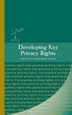 Developing Key Privacy Rights