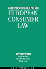 Casebook on European Consumer Law