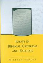 Essays in Biblical Criticism and Exegesis