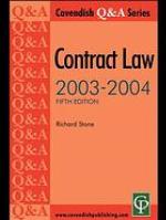 Contract Law Q & A 2003-2004.